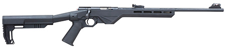 Citadel CIT22LRBLT Trakr  22 LR 10+1 18" Blued Steel Barrel  &  Receiver, Tactical Synthetic Black Synthetic Stock