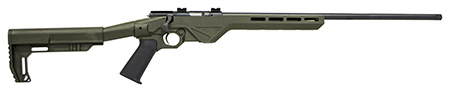 Citadel CIT17HMRBLTODG Trakr  17 HMR 5+1 18" Blued Steel Barrel  &  Receiver, OD Green Synthetic Stock