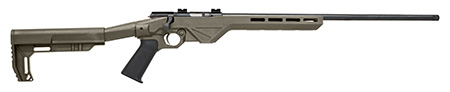 Citadel CIT17HMRBLTFDE Trakr  17 HMR 5+1 18" Blued Steel Barrel  &  Receiver, Flat Dark Earth Synthetic Stock