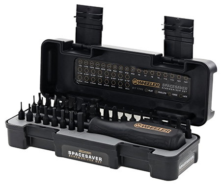 Wheeler 4001005 SpaceSaver Screwdriver Set Black 36 Pieces