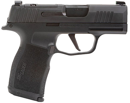 Sig Sauer 365X9BXR3P P365X  9mm Luger 12+1 3.10" Black Nitron Optic Ready/Serrated SS Slide, Black SS Frame w/Beavertail, Black Polymer Grips