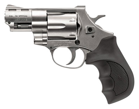 Weihrauch Guns 770127 Windicator  357 Mag 6rd Shot 2" Nickel Steel Barrel  &  Cylinder w/Aluminum Frame Black Rubber Grip