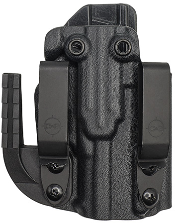 C & G Holsters 0258100 Covert  IWB Black Kydex Belt Clip Fits Sig P365