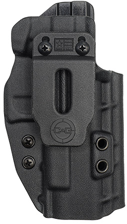 C & G Holsters 0056100 Covert  IWB Black Kydex Belt Clip Fits Glock MOS/48 Right Hand