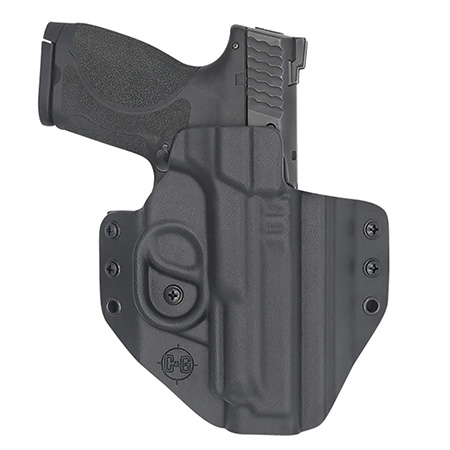 C & G Holsters 0566100 Covert  OWB Black Kydex Belt Loop Fits S&W M & P 9/40 4.25"