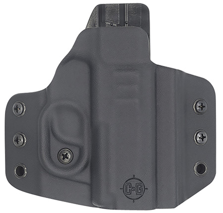 C & G Holsters 0256100 Covert  OWB Black Kydex Belt Loop Fits Sig P365/P365 XL