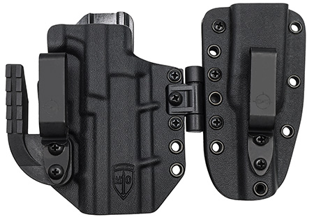 C & G Holsters 0386100 MOD 1 Holster System IWB Black Kydex Belt Clip Fits Sig P365/XL