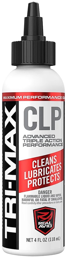 Real Avid AVCLP4L Tri-Max CLP 4 oz Squeeze Bottle