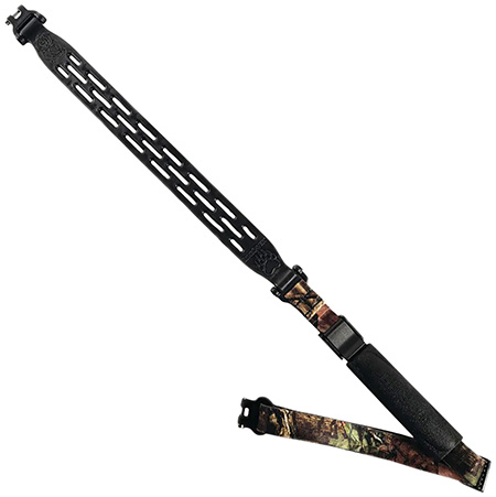 Limbsaver 12295 Kodiak-Air Sling Black NAVCOM Rubber  &  Mossy Oak Break-Up Nylon w/ 1" W  &  Adjustable Design for Rifles