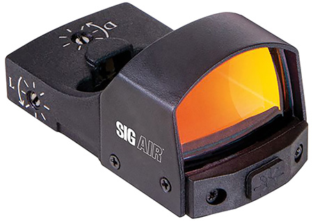 Sig Sauer Airguns AIRREFLEXSIGHT Air Reflex Sight  Black 1 x 23 mm 3 MOA Red Dot