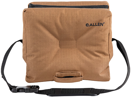 Allen 18420 Bench Shooting Bag  Empty Black/Tan 600D Polyester