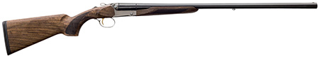 Charles Daly 930355 512 Superior Full Size 12 Gauge Break Open 3" 2rd 28" Gloss Blued Side By Side Barrel, Silver Steel Receiver, Fixed Oiled Walnut Stock, Rem Choke Tube System
