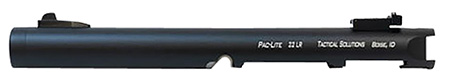 Tactical Solutions PLIV6TEMBNF Pac-Lite Barrel 22 LR 6" Threaded, Drilled  &  Tapped, Adj. Sights, Black Anodized for Ruger Mark IV  &  IV 22/45