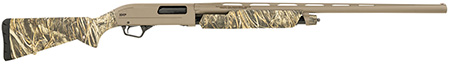 Winchester Repeating Arms 512432292 SXP Hybrid Hunter 12 Gauge 3.5" 4+1 (2.75") 28", FDE Barrel/Rec, Realtree Max-7 Furniture, Fiber Optic Sight, Includes 3 Invector-Plus Chokes