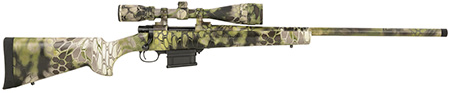 Howa HKF73102KAC M1500  308 Win 5+1 24" Heavy Barrel, Full Dip Kryptek Altitude, Synthetic Stock, Nikko Stirling GamePro 4-16x44mm, Bipod Included