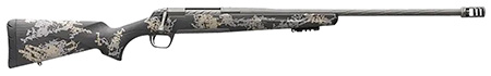 Browning 035583282 X-Bolt Mountain Pro SPR 6.5 Creedmoor 4+1 18" Steel Fluted Sporter Barrel, Tungsten Gray Cerakote Steel Receiver, Accent Graphic Black/ Carbon Fiber, Right Hand