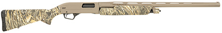 Winchester Repeating Arms 512432391 SXP Hybrid Hunter 12 Gauge 3" Chamber 4+1 (2.75") 26", FDE Barrel/Rec, Realtree Max-7 Furniture, Fiber Optic Sight, Includes 3 Invector-Plus Chokes