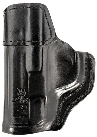 DeSantis Gunhide 127BAX7Z0 Inside Heat  IWB Black Leather Belt Clip Fits S&W M & P Shield 9/40 Right Hand