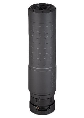 SilencerCo SU5059 Velos LBP  5.56mm 1.73" Black 17-4 Stainless Steel/Inconel, 1/2"-28 tpi ASR Mount