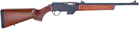 Henry H027H9S Homesteader w/Sig/S&W Mag Well Adapter 9mm Luger 10+1 16.37" Blued Steel Threaded Barrel, Black Anodized Aluminum Drilled  &  Tapped Receiver, American Walnut Wood Fixed, Ambidextrous