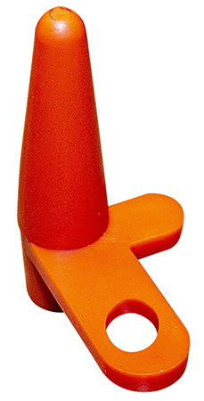 KleenBore KB-CF Chamber Flag  Orange 4.30" Long 2 Pack