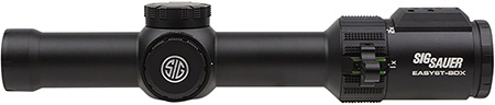 Sig Sauer Electro-Optics SOEBDX61101 Easy6 BDX Black 1-6x 24mm 30mm Tube Illuminated BDX-R2 Digital w/194 LEDs Reticle Features Ballistic Data Xchange