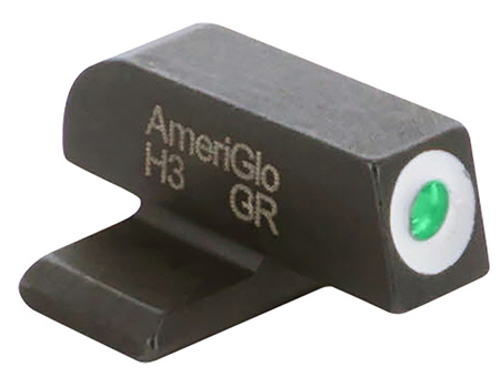 AmeriGlo SG1608 Tritium Front Sight for  Sig Sauer/Springfield Armory  Green Tritium White Outline
