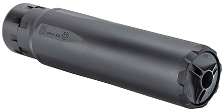 Gemtech 13549 Abyss  5.56mm Cal, Black Stainless Steel/Titanium Tube, Muzzle Brake  &  ETM Adapter Included