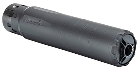 Gemtech 13700 Neutron  7.62mm Cal, Rated Up To 300 Win Mag, Black Stainless Steel/Titanium Tube, Muzzle Brake  &  ETM Adapter Included