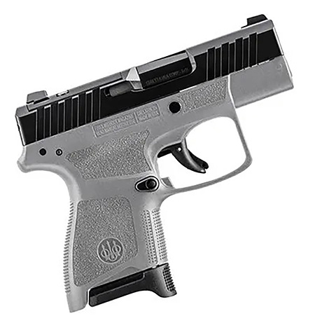 Beretta USA JAXN9268A1 APX A1 Carry Micro-Compact Frame 9mm Luger 8+1 3" Blued Steel Barrel, Black Serrated Steel Slide, Wolf Gray Polymer Frame, Polymer Grip