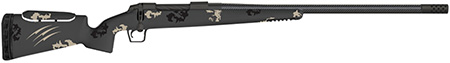 Fierce Firearms FCRFP308WIN20BU Carbon Rival FP 308 Win 4+1 (Hinged Floor Plate) 20" C3 Carbon Fiber, Black Steel Rec, Urban Camo Carbon Fiber Rival Stock with Adj. Cheek Piece, Radial TI Muzzle Brake