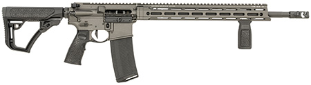 Daniel Defense 0212810739047 DDM4 V7 Pro 5.56x45mm NATO 18" 30+1, Cobalt Rec, Black OEM Overmolded Stock  &  Grip, Geissele Trigger