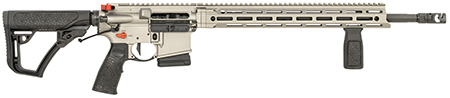Daniel Defense 0212809385055 DDM4 V7 Pro *CA Compliant 5.56x45mm NATO 18" 10+1, Gun Metal Gray Rec, Black OEM Overmolded Stock  &  Grip, Geissele Trigger, Red Radian Acc.