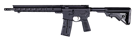 Franklin Armory 0010062BLK F17 L 17 WSM 10+1 16" Black Precision Barrel, Black Aluminum w/M-LOK  &  Picatinny Rail Receiver, Black Adjustable B5 Bravo Stock