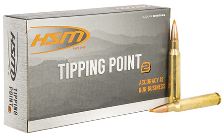 HSM 28016N Tipping Point Super Shock Tip 280 Rem 162 gr Hornady SST 20 Per Box/ 20 Case