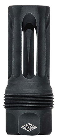 Yankee Hill 440528 sRx Q.D. Flash Hider Long Black Phosphate Steel with 1/2"-28 tpi, 9mm, 2.30" OAL  &  9.375" Diameter for sRx Adapters