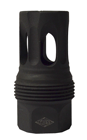 Yankee Hill 444532 sRx Q.D. Flash Hider Short Black Phosphate Steel with 5/8"-32 tpi for sRx Adapters