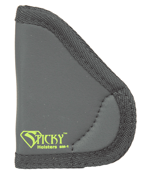 Sticky Holsters SM1 SM-1  IWB Size 1 Black/Green Latex Free Rubber Fits Beretta Tomcat/Bobcat Fits 2.40-2.75" Barrel Ambidextrous