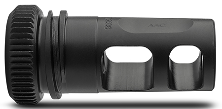 ADVANCED ARMAMENT COMPANY 64178 Blackout Muzzle Brake 30 Cal 5/8"-24 tpi, Black Steel, for AAC 51T Suppressors