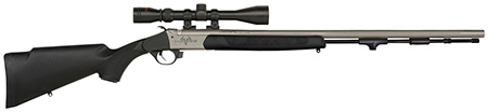 Traditions R5-74115040 Pursuit XT 45 Cal 209 Primer 26", Stainless Barrel/Rec, Black Synthetic Furniture, Elite XT Trigger, 3-9x40mm Duplex Scope