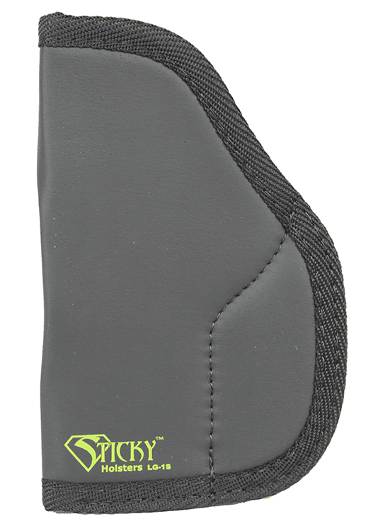 Sticky Holsters LG1S LG-1S  Black/Green Latex Free Rubber Fits 1911 3-4" Ambidextrous