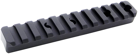 Talley P00252751 Picatinny Rail  Black Anodized Aluminum Traditions Break Action Muzzleloaders/Traditions NitroFire Break Action