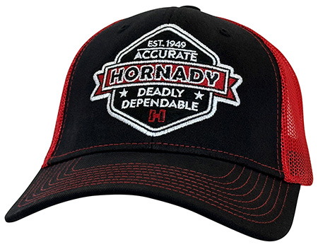Hornady Gear 30200 Hornady Banner Black Hornady Patch