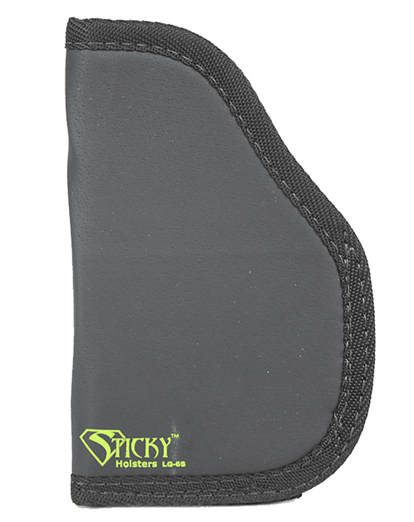 Sticky Holsters LG6SMOD LS LG-6S  Black/Green Latex Free Rubber Fits 3-4" Large Auto w/Laser Ambidextrous