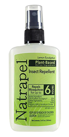 Natrapel 00066862 Lemon Eucalyptus  3.40 oz Pump Bottle Repels Mosquito Effective Up to 6 hrs