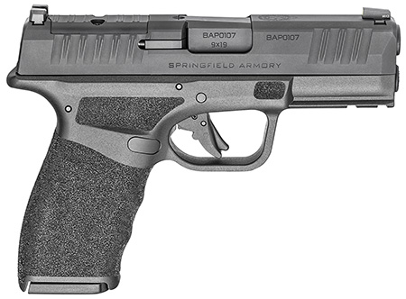 Springfield Armory HCP9379BOSPLC Hellcat Pro OSP Compact 9mm Luger 10+1 3.70" Black Melonite Steel Barrel  &  Optic Ready/Serrated Slide, Black Polymer Frame w/Picatinny Rail, Textured Grip