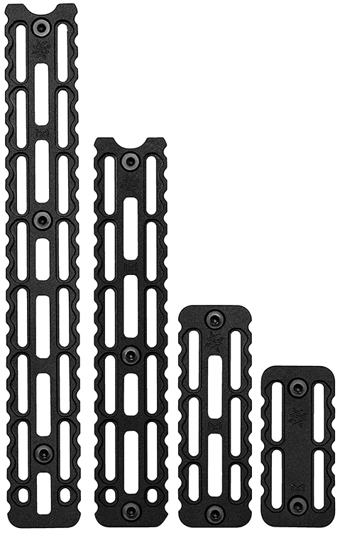 Seekins Precision 0010560095 ARCA Rail 2 Slot M-LOK 4.5"  Black Anodized