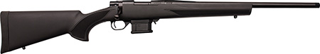 Howa HMA60804B M1500 Mini Action Compact 6mm ARC 5+1 20" Black Steel Barrel, Black Drilled  &  Tapped Steel Receiver, Black Fixed HTI Synthetic Stock, Right Hand