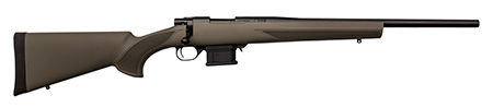 Howa HMA60804G M1500 Mini Action Compact 6mm ARC 5+1 20" Black Steel Barrel, Black Drilled  &  Tapped Steel Receiver, OD Green Fixed HTI Synthetic Stock, Right Hand