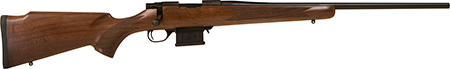 Howa HWH6ARC M1500 Mini Hunter 6mm ARC 5+1 22" Black Threaded Barrel, Black Drilled  &  Tapped Steel Receiver, Walnut Fixed Stock, Right Hand